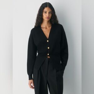 NWT - Aritzia Babaton Tribeca Cardigan - Medium - Black